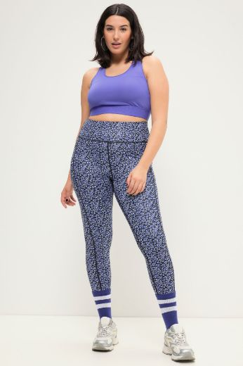 Moda za polnejše Tajice s leopard printom plus velikost, xxl, Ulla Popken in Johann Popken (JP1880)