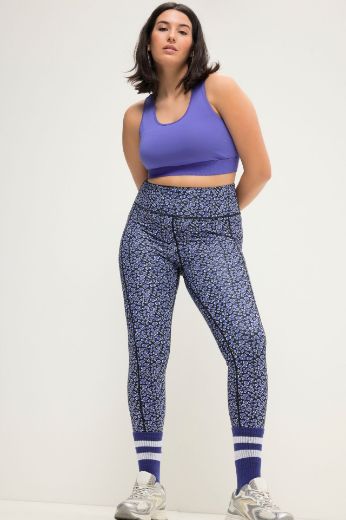 Moda za polnejše Tajice s leopard printom plus velikost, xxl, Ulla Popken in Johann Popken (JP1880)