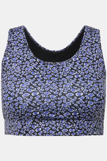 Moda za polnejše Grudnjak sportski s leopard printom plus velikost, xxl, Ulla Popken in Johann Popken (JP1880)