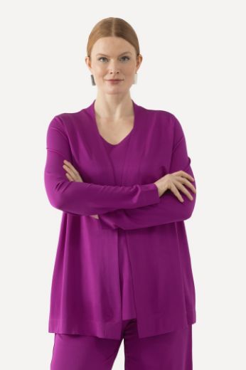 Moda za polnejše Kardigan lagani plus velikost, xxl, Ulla Popken in Johann Popken (JP1880)