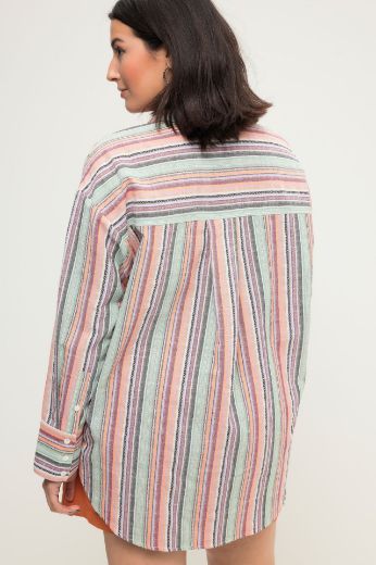 Moda za polnejše Košulja dugih rukava na pruge plus velikost, xxl, Ulla Popken in Johann Popken (JP1880)