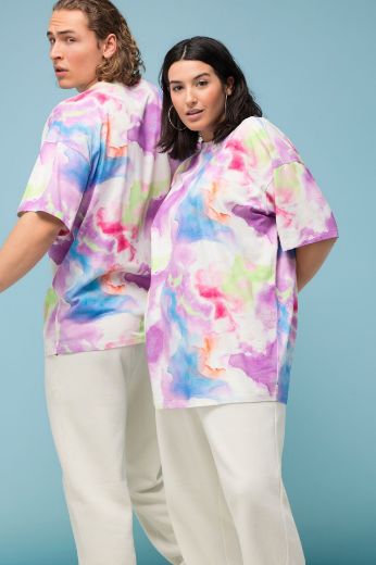 Moda za polnejše Majica kratkih rukava šireg kroja plus velikost, xxl, Ulla Popken in Johann Popken (JP1880)