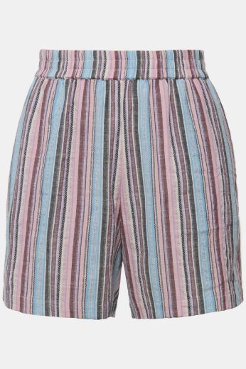 Moda za polnejše Hlače kratke na pruge plus velikost, xxl, Ulla Popken in Johann Popken (JP1880)