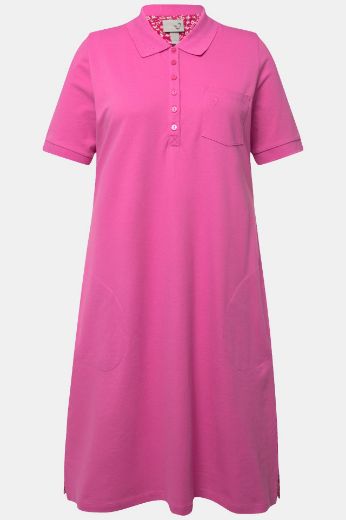 Moda za polnejše Haljina Polo kratkih rukava plus velikost, xxl, Ulla Popken in Johann Popken (JP1880)