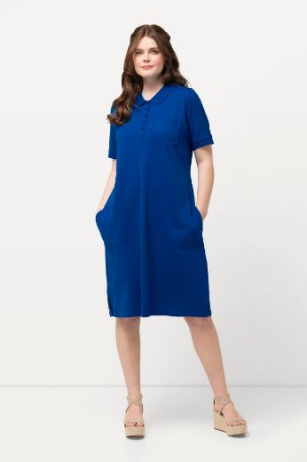 Moda za polnejše Haljina Polo kratkih rukava plus velikost, xxl, Ulla Popken in Johann Popken (JP1880)