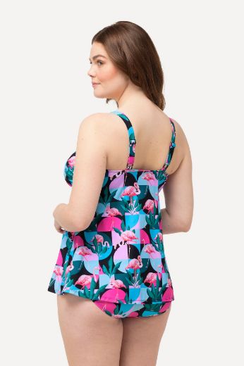 Moda za polnejše Kupaći kostim Tankini A kroja plus velikost, xxl, Ulla Popken in Johann Popken (JP1880)