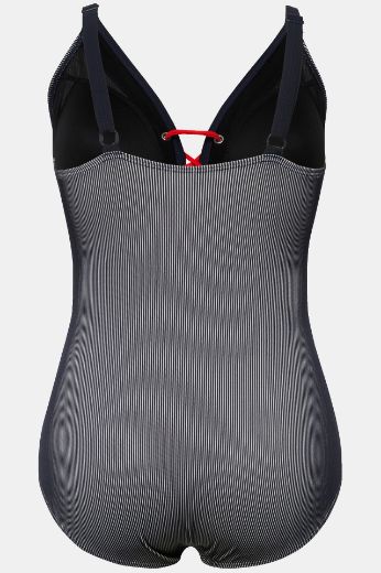 Moda za polnejše Kupaći kostim jednodijelni V izrez plus velikost, xxl, Ulla Popken in Johann Popken (JP1880)