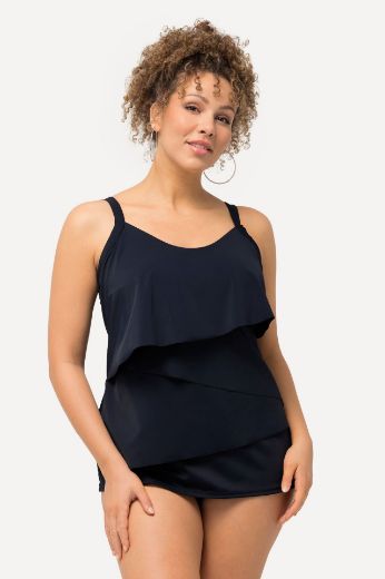 Moda za polnejše Kupaći kostim Tankini plus velikost, xxl, Ulla Popken in Johann Popken (JP1880)
