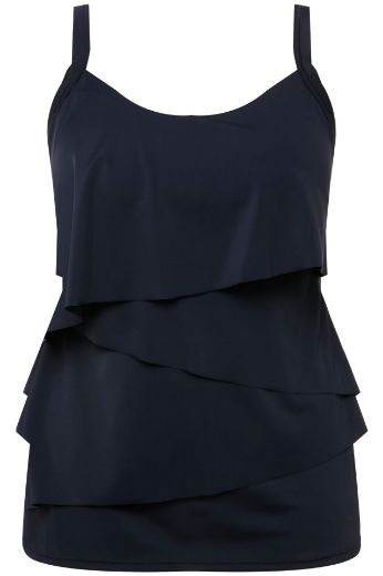 Moda za polnejše Kupaći kostim Tankini plus velikost, xxl, Ulla Popken in Johann Popken (JP1880)
