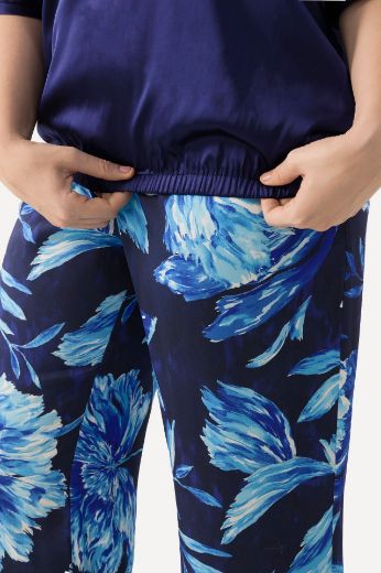 Moda za polnejše Bluza kratkih rukava od satena plus velikost, xxl, Ulla Popken in Johann Popken (JP1880)