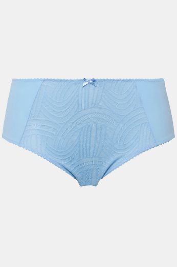 Moda za polnejše Gaćice Midi s valovitom čipkom plus velikost, xxl, Ulla Popken in Johann Popken (JP1880)