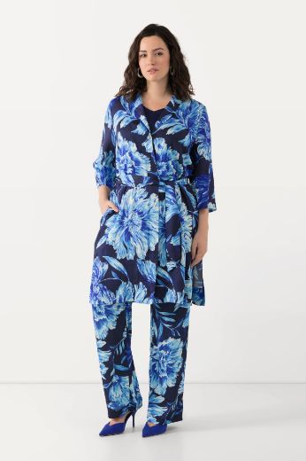 Moda za polnejše Jakna 3/4 rukavi od satena plus velikost, xxl, Ulla Popken in Johann Popken (JP1880)