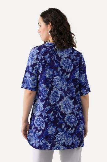 Moda za polnejše Majica kratkih rukava A kroja, V-izrez plus velikost, xxl, Ulla Popken in Johann Popken (JP1880)