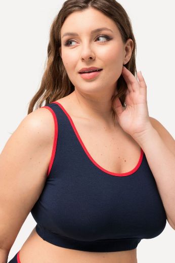Moda za polnejše Grudnjak sportski 3 komada plus velikost, xxl, Ulla Popken in Johann Popken (JP1880)