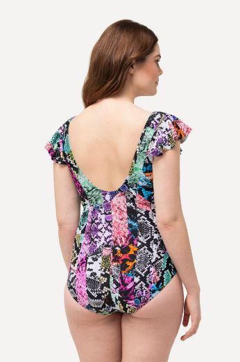 Moda za polnejše Kupaći kostim jednodijelni plus velikost, xxl, Ulla Popken in Johann Popken (JP1880)