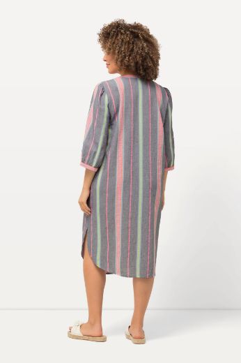 Moda za polnejše Haljina s 3/4 rukavima V izrez plus velikost, xxl, Ulla Popken in Johann Popken (JP1880)