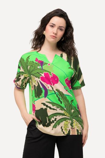 Moda za polnejše Majica kratkih rukava plus velikost, xxl, Ulla Popken in Johann Popken (JP1880)
