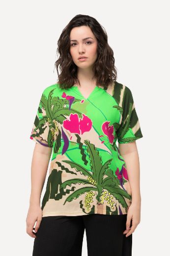 Moda za polnejše Majica kratkih rukava plus velikost, xxl, Ulla Popken in Johann Popken (JP1880)