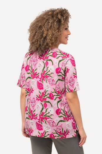 Moda za polnejše Majica kratkih rukava s uzorkom plus velikost, xxl, Ulla Popken in Johann Popken (JP1880)