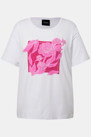 Moda za polnejše Majica kratkih rukava s cvjetnog printa plus velikost, xxl, Ulla Popken in Johann Popken (JP1880)