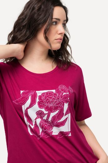 Moda za polnejše Majica kratkih rukava s cvjetnog printa plus velikost, xxl, Ulla Popken in Johann Popken (JP1880)