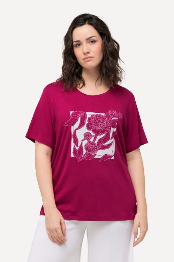 Moda za polnejše Majica kratkih rukava s cvjetnog printa plus velikost, xxl, Ulla Popken in Johann Popken (JP1880)