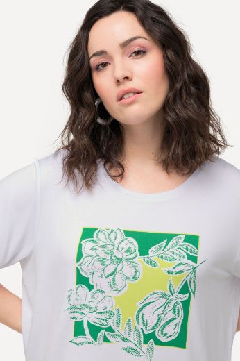Moda za polnejše Majica kratkih rukava s cvjetnog printa plus velikost, xxl, Ulla Popken in Johann Popken (JP1880)