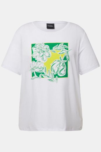 Moda za polnejše Majica kratkih rukava s cvjetnog printa plus velikost, xxl, Ulla Popken in Johann Popken (JP1880)