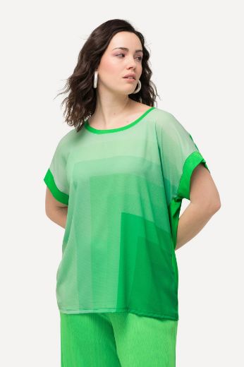 Moda za polnejše Majica kratkih rukava spuštenih ramena plus velikost, xxl, Ulla Popken in Johann Popken (JP1880)