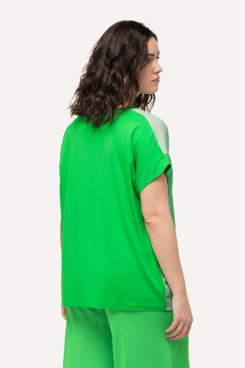 Moda za polnejše Majica kratkih rukava spuštenih ramena plus velikost, xxl, Ulla Popken in Johann Popken (JP1880)