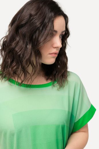 Moda za polnejše Majica kratkih rukava spuštenih ramena plus velikost, xxl, Ulla Popken in Johann Popken (JP1880)