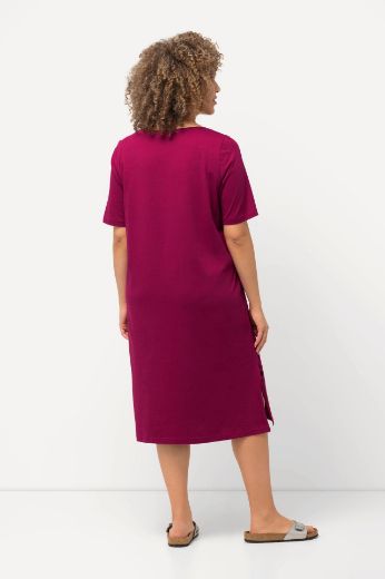 Moda za polnejše Haljina kratkih rukava A kroja plus velikost, xxl, Ulla Popken in Johann Popken (JP1880)