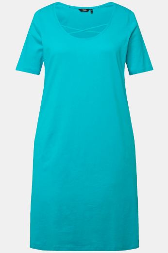 Moda za polnejše Haljina kratkih rukava A kroja plus velikost, xxl, Ulla Popken in Johann Popken (JP1880)