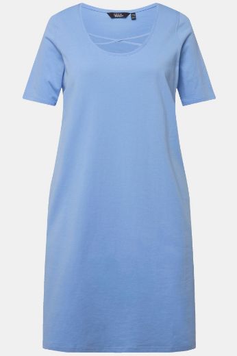 Moda za polnejše Haljina kratkih rukava A kroja plus velikost, xxl, Ulla Popken in Johann Popken (JP1880)