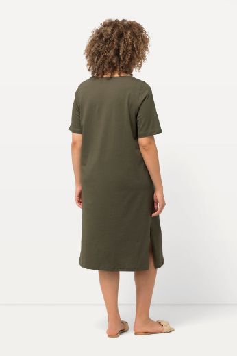 Moda za polnejše Haljina kratkih rukava A kroja plus velikost, xxl, Ulla Popken in Johann Popken (JP1880)