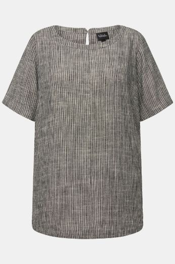 Moda za polnejše Bluza kratkih rukava, okrugli izrez plus velikost, xxl, Ulla Popken in Johann Popken (JP1880)