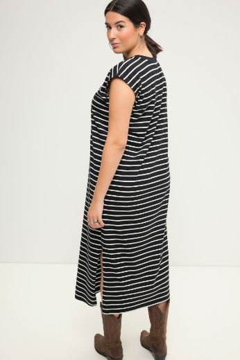 Moda za polnejše Haljina okruglog ovratnika šireg kroja plus velikost, xxl, Ulla Popken in Johann Popken (JP1880)