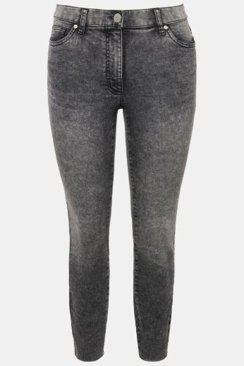 Moda za polnejše Traperice rezanih nogavica uski model plus velikost, xxl, Ulla Popken in Johann Popken (JP1880)