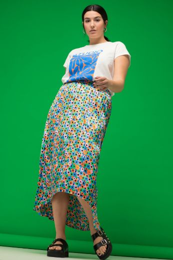 Moda za polnejše Suknja midi A kroja plus velikost, xxl, Ulla Popken in Johann Popken (JP1880)