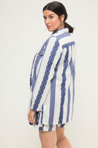 Moda za polnejše Bluza široki model plus velikost, xxl, Ulla Popken in Johann Popken (JP1880)