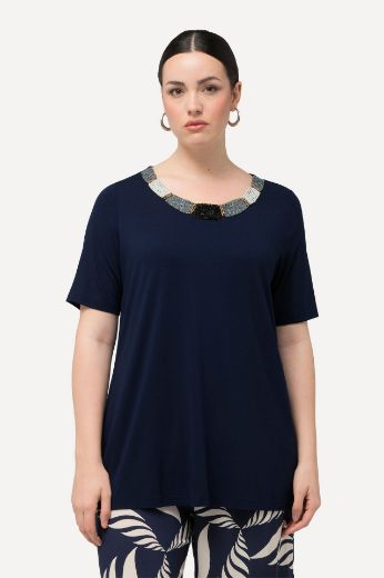 Moda za polnejše Majica kratkih rukava i ukrasnim ovratnikom plus velikost, xxl, Ulla Popken in Johann Popken (JP1880)