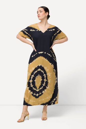 Moda za polnejše Haljina kratkih rukava V izreza plus velikost, xxl, Ulla Popken in Johann Popken (JP1880)