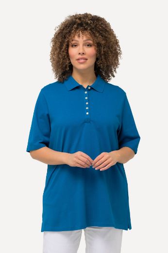 Moda za polnejše Majica Polo kratki rukavi plus velikost, xxl, Ulla Popken in Johann Popken (JP1880)