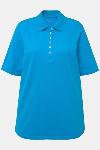 Moda za polnejše Majica Polo kratki rukavi plus velikost, xxl, Ulla Popken in Johann Popken (JP1880)