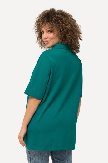 Moda za polnejše Majica Polo kratki rukavi plus velikost, xxl, Ulla Popken in Johann Popken (JP1880)