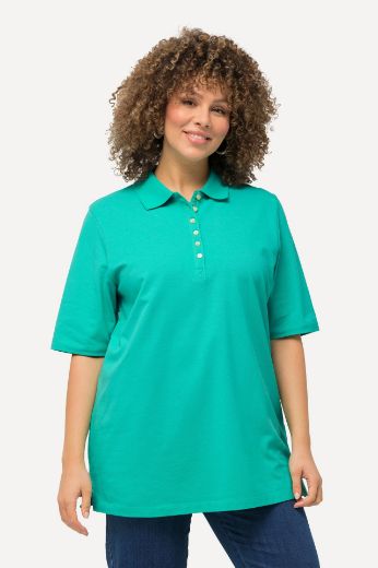 Moda za polnejše Majica Polo kratki rukavi plus velikost, xxl, Ulla Popken in Johann Popken (JP1880)