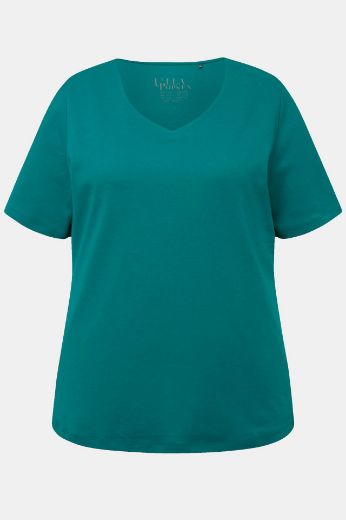 Moda za polnejše Majica Slim Fit V ovrtanik plus velikost, xxl, Ulla Popken in Johann Popken (JP1880)