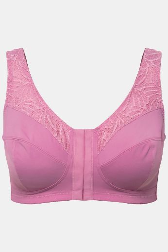 Moda za polnejše Grudnjak Kelly s prednjim kopčanjem plus velikost, xxl, Ulla Popken in Johann Popken (JP1880)