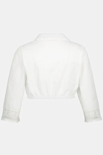 Moda za polnejše Bluza s 3/4 rukavima kratki model plus velikost, xxl, Ulla Popken in Johann Popken (JP1880)