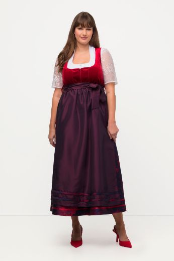 Moda za polnejše Bluza kratkih rukava s dodatkom čipke plus velikost, xxl, Ulla Popken in Johann Popken (JP1880)